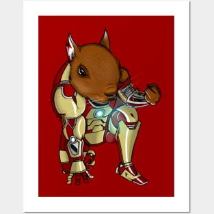 Iron Squirrel Posters and Art